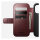 Nomad Modern Leather Folio iPhone 17 Pro Burgundy Horween