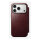 Nomad Modern Leather Folio iPhone 17 Pro Burgundy Horween