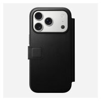 Nomad Modern Leather Folio iPhone 17 Pro Black