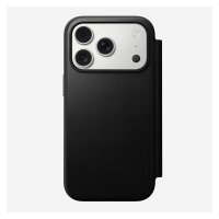 Nomad Modern Leather Folio iPhone 17 Pro Black
