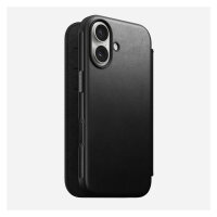 Nomad Modern Leather Folio iPhone 17 Black