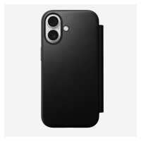 Nomad Modern Leather Folio iPhone 17 Black