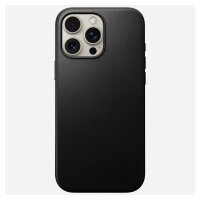 Nomad Modern Leather Case iPhone 16 Pro Max Black
