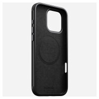 Nomad Modern Leather Case iPhone 16 Pro Max Black