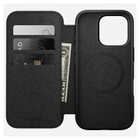 Nomad Modern Leather Folio iPhone 16 Pro Brown