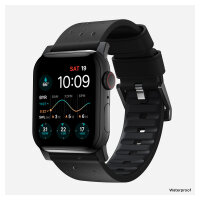 Nomad Modern Strap Blk Actv Lthr Connect Blk 42/44/45/49...