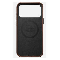 Nomad Traditional Leather Case iPhone 17 Pro Max Rustic Brown H