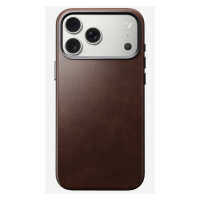 Nomad Traditional Leather Case iPhone 17 Pro Max Rustic Brown H