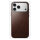 Nomad Traditional Leather Case iPhone 17 Pro Max Rustic Brown H