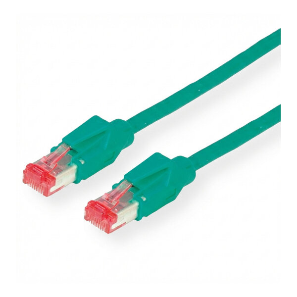 KERPEN Patchkabel Cat.6 (Class E) S/F, MegaLine F6-90, HiRose TM21, LSOH, grn, 2 m