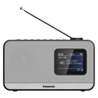 Panasonic RF-D15EG Tragbares DAB-Radio 3 Watt silver