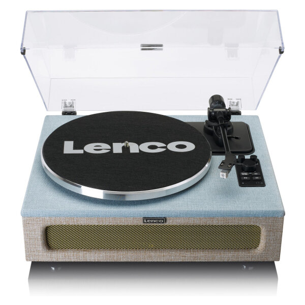 LENCO LS-440BUBG Plattenspieler mit 4 Lautsprechern