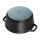 Staub La Cocotte 24cm rund. schwarz. Gusseisen