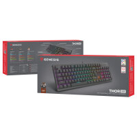 Genesis Gaming Tastatur THOR 303 brown kabelgeb. (DE)