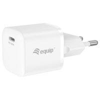 Equip Ladegerät 1Port USB-C PD3.0 20W weiß