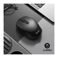 Equip Kompaktmaus Wireless Dual Mode 4Btn L+R schwarz