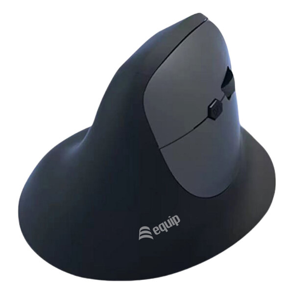 Equip Ergonomische Maus DM 2.4GHz+BT 6Button Rechts schwarz
