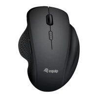 Equip Komfortmaus Wireless Dual Mode 6Btn Rechts schwarz