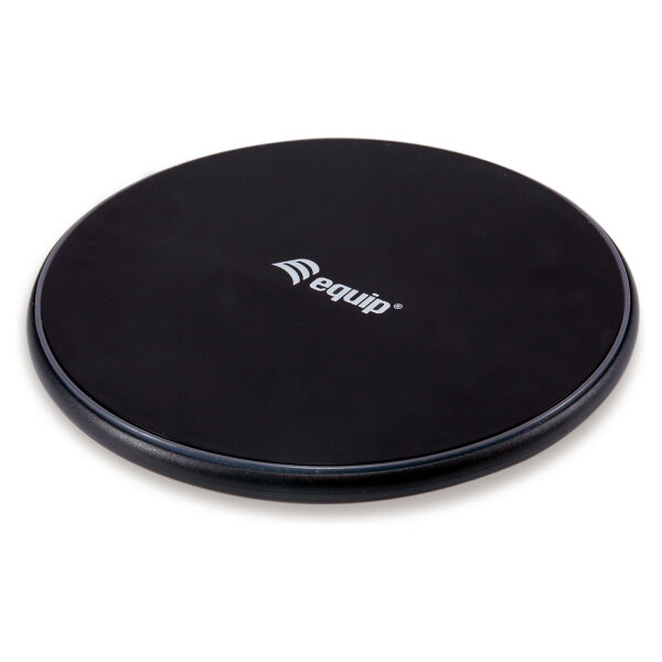 Equip Ladegerät Wireless Qi-Kompatibel 10W schwarz