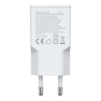 Equip Ladegerät 2Port USB-C PD3.0/USB-A GaN Slim 30W weiß