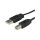 USB2.0 FLACHKABEL A-B 0 8M