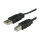 USB2.0 FLACHKABEL A-B 0 8M