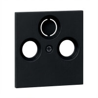 GIRA 0869005 Abd. Koaxial-Antennensteckd. System 55 Schwarz