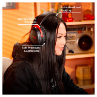 HyperX Headset A59Z0AA / Cloud III S Wireless Rot auf Schwarz