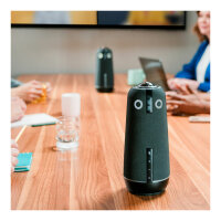 Owl Labs Meeting Owl 4+ 360-Degree 4K Smart Video Conference Camera Microphone and Speaker