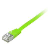 Equip Patchkabel Cat6A U/FTP 2xRJ45 0.50m grün Flach LSZH Polybeutel