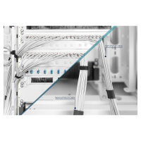 DIGITUS CAT 6 U/UTP Slim Patchkabel, 1m, grau