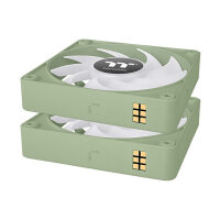 120mm Thermaltake CT120 EX ARGB Sync PC Cooling Fan Matcha Green 3 Fan Pack