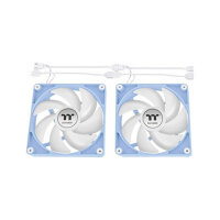 140mm Thermaltake CT140 ARGB Sync PC Cooling Fan Hydrangea Blue 2 Pack