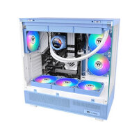140mm Thermaltake CT140 ARGB Sync PC Cooling Fan Hydrangea Blue 2 Pack