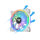 140mm Thermaltake SWAFAN 14 RGB Radiator Fan TT Premium Edition White 3 Pack