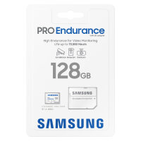 CARD 128GB Samsung PRO Endurance microSD 100MB/s +Adapter