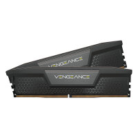 64GB Corsair DIMM 6400 (4x 16 GB) Quad-Kit (schwarz, CMK64GX5M4B6400C32, Vengeance DDR5, INTEL XMP)