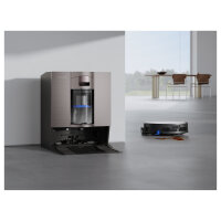 ECOVACS DEEBOT X11 OmniCyclone Schwarz Saug-Wisch-Roboter mit Reinigungsstation
