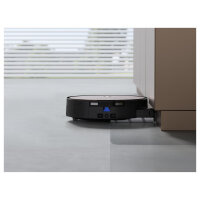 ECOVACS DEEBOT X11 OmniCyclone Schwarz Saug-Wisch-Roboter mit Reinigungsstation