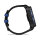 Garmin Instinct® AMOLED black mit Silikon-Wechselarmband 26 mm bolt blue