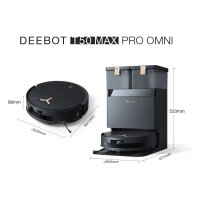 Deebot Saugroboter T50 MAX PRO OMNI (Gen2) black