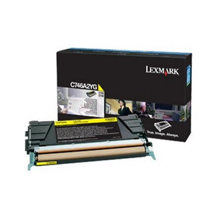 LEXMARK C746, C748 Toner gelb 7.000 Seiten corporate