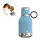 Asobu - Dog Bowl - Edelstahlflasche mit Hundenapf 1 Liter Blau