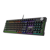 MSI FORGE GK-320 RED Gaming Keyboard, verkabelt