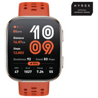 Amazfit Bip 6 Smart Watch 46mm, Farbe Rot