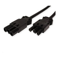 BACHMANN Gerteverlngerung GST18-3 Stecker/Kupplung schwarz 4m