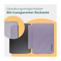 PocketBook Shell Cover Transparent Light Purple