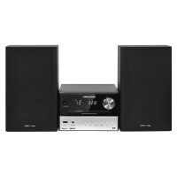 CMS 3000 BT DAB+, home audio micro system, black, silver,...