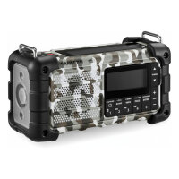 Sangean MMR-99 DAB+ Artic Camo Notfall/Kurbel/Solar Radio