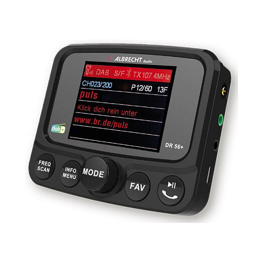 Albrecht DR 56+ Autoradio DAB+ Adapter